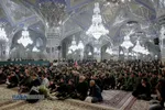اجتماع عزاداران رهبر شهید انقلاب در حرم مطهر رضوی