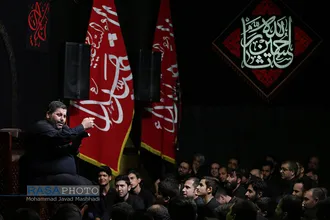 عزاداری دهه اول محرم در حسینیه قماش فروش&zwnj;های مشهد