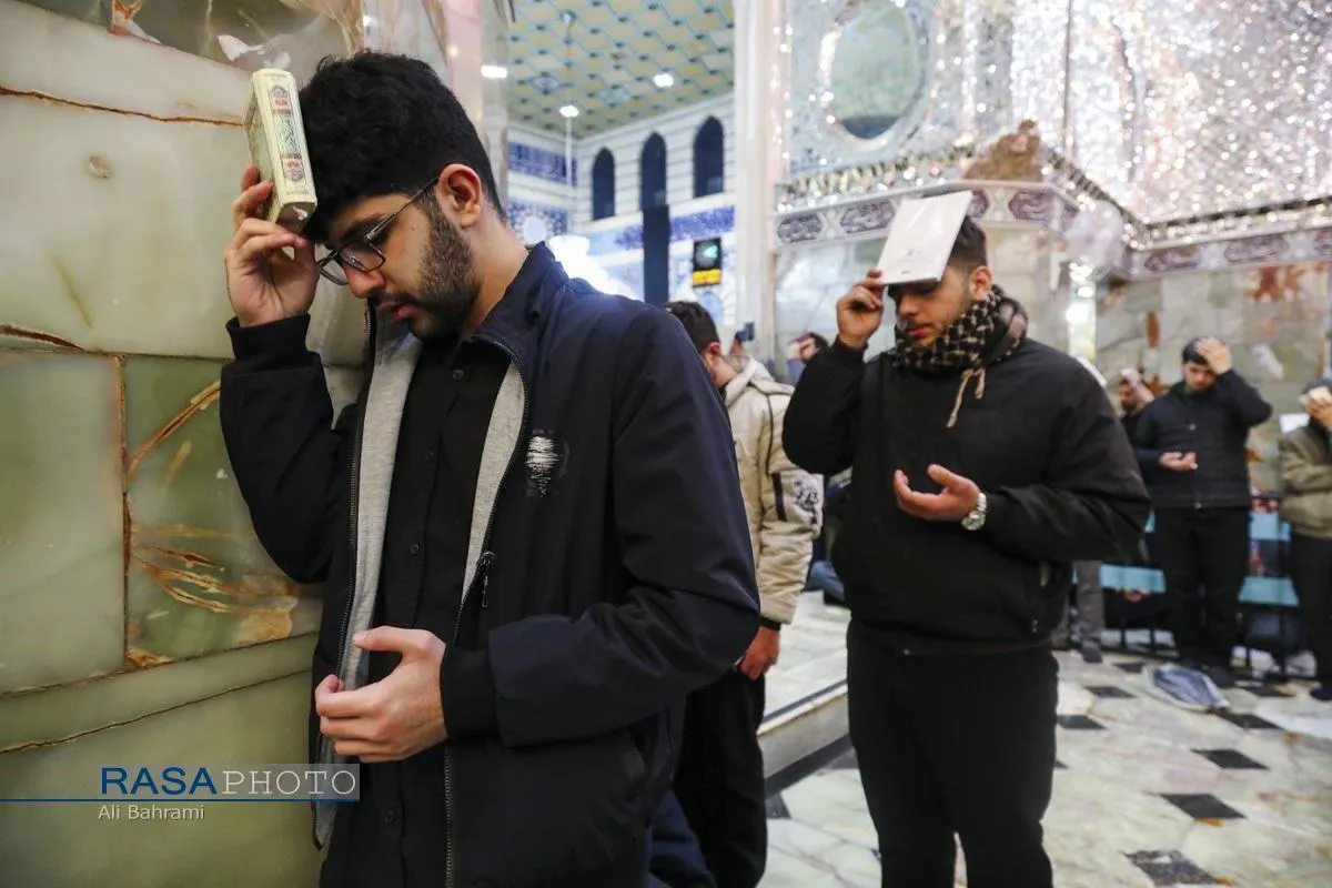 مراسم احیاء شب ۱۹ ماه مبارک رمضان ۱۴۰۴ در حرم کریمه اهلبیت (س)