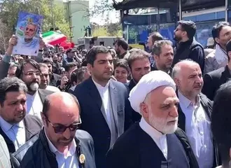 حضور شخصیت های حوزوی در راهپیمایی روز جهانی قدس