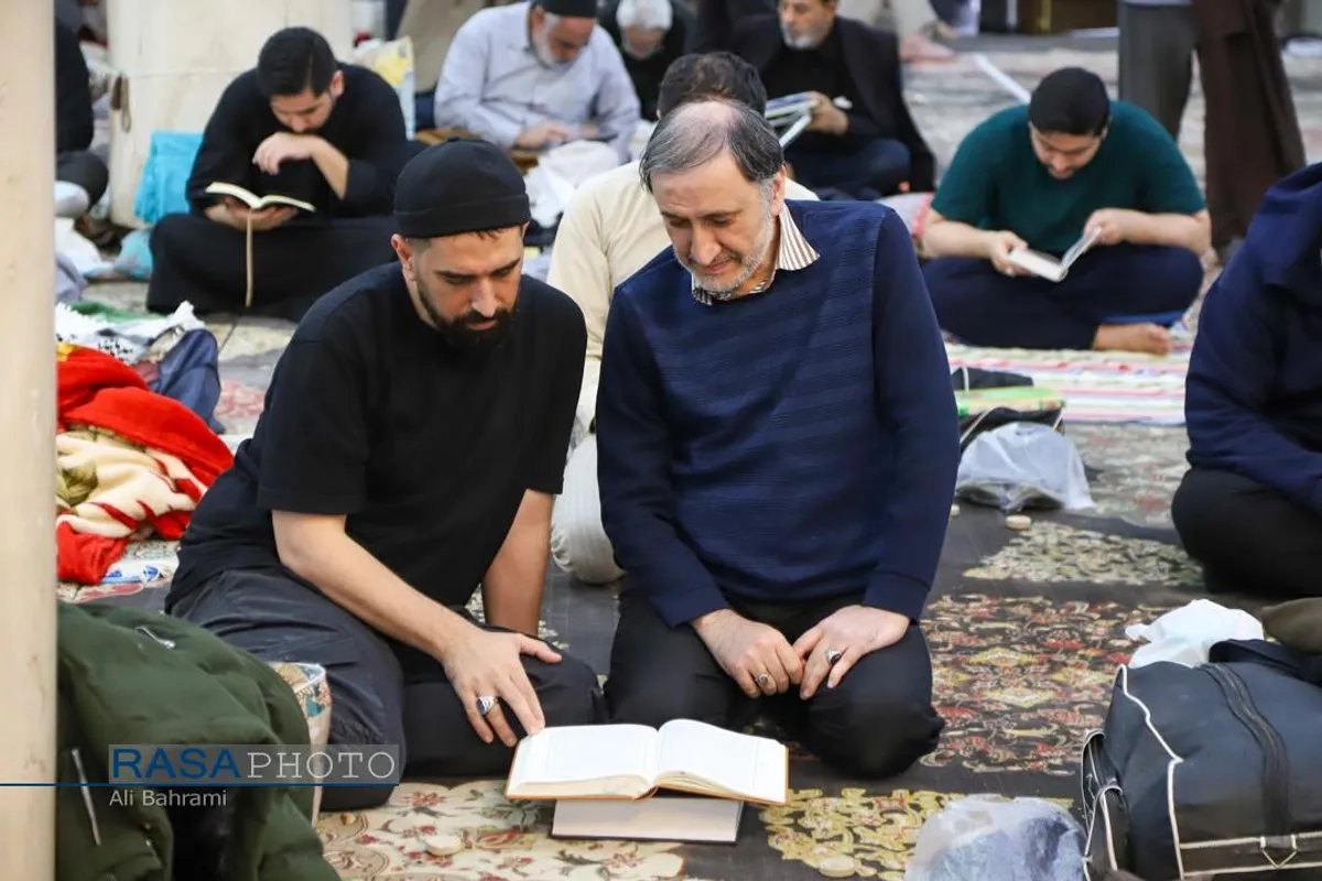 اعمال ام داود در مراسم معنوی اعتکاف قم