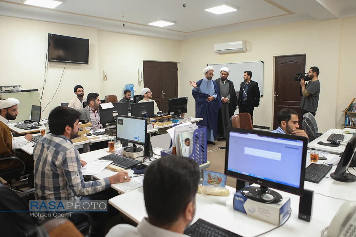بازدید نماینده حضرت آیت الله یعقوبی در ایران از خبرگزاری رسا