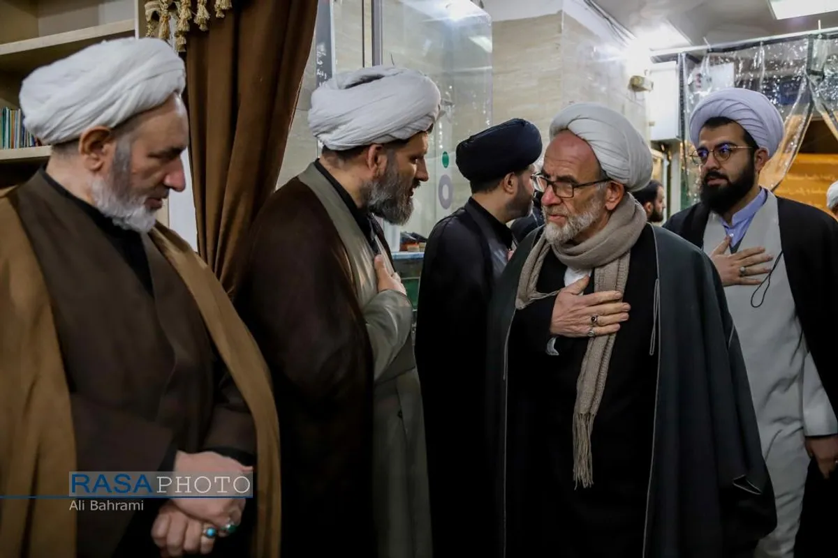 مراسم ختم مرحوم حجت الاسلام سقای بی&zwnj;ریا در قم