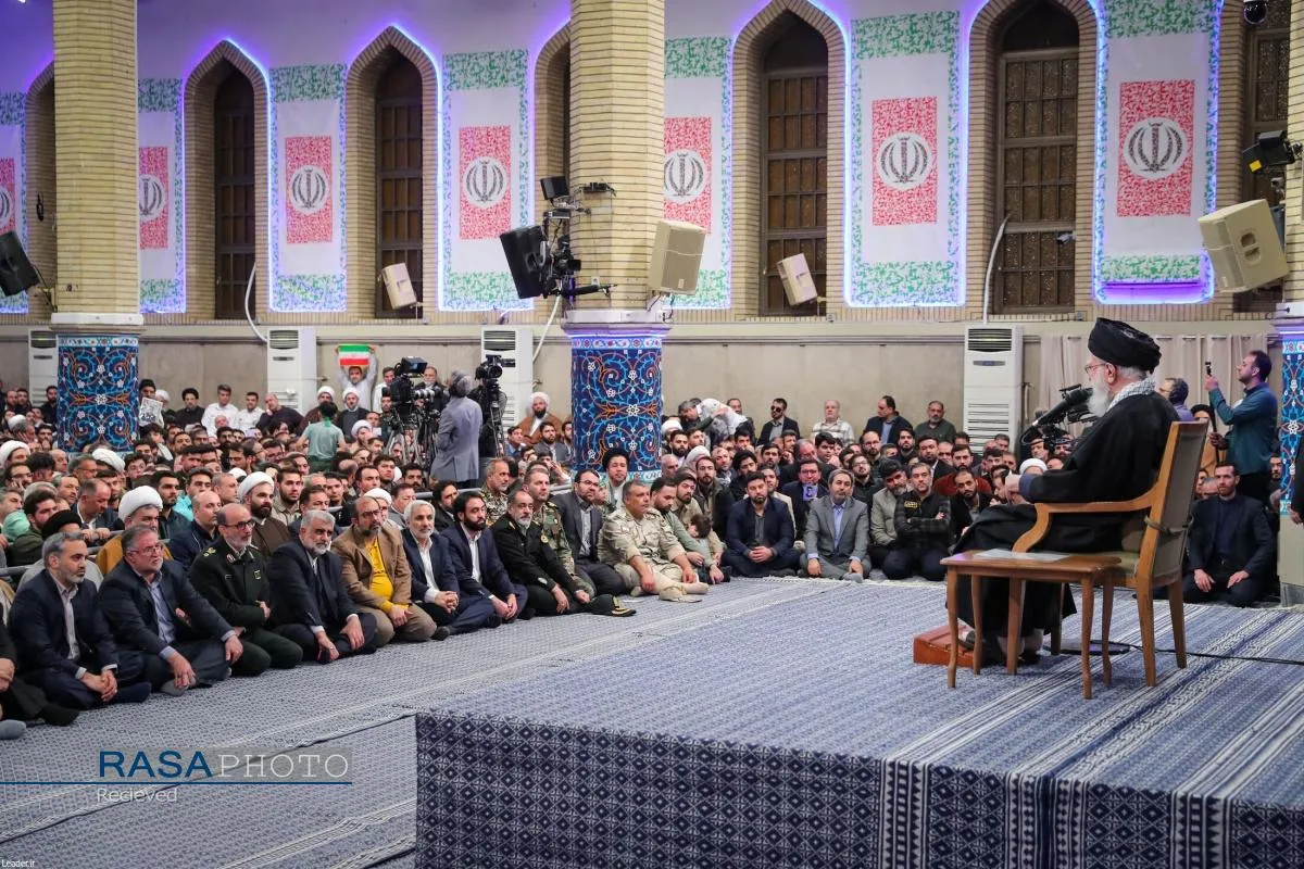 دیدار مردم آذربایجان شرقی با رهبر معظم انقلاب