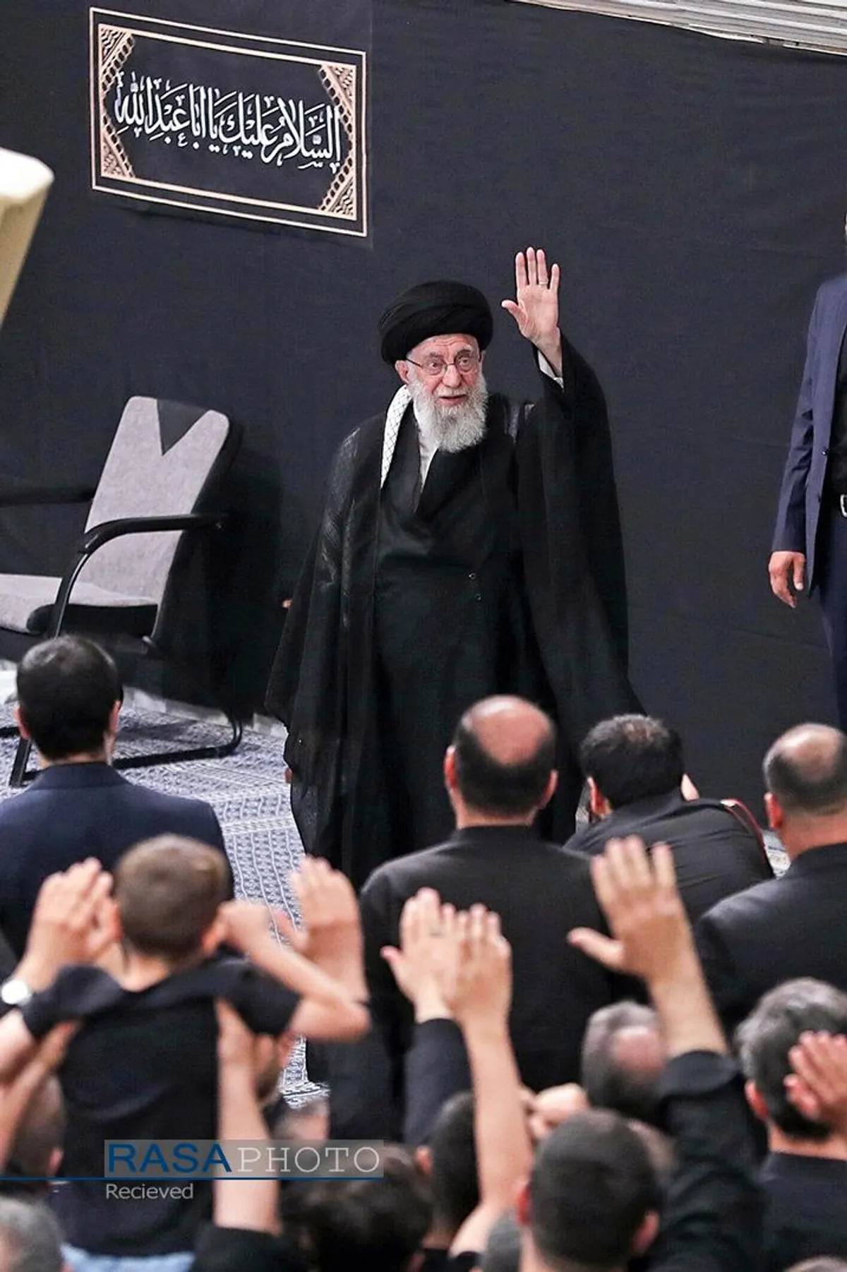دومین شب مراسم عزاداری حضرت اباعبدالله الحسین (علیه&zwnj;السلام) با حضور رهبر انقلاب