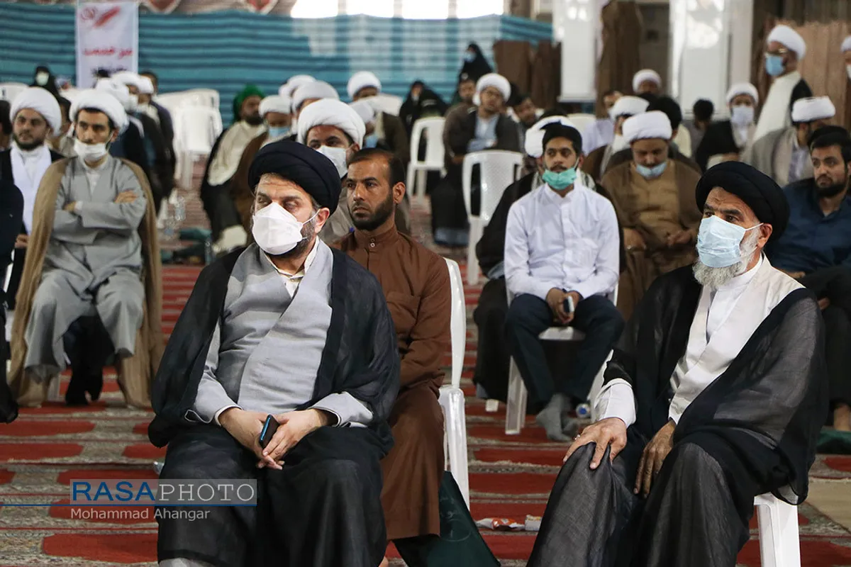 دیدار انتخاباتی طلاب جوان و فضلا با نماینده ولی فقیه در خوزستان&lrm;