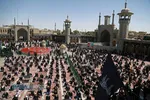 عزاداری روز تاسوعای حسینی در حرم حضرت معصومه (سلام الله علیها)