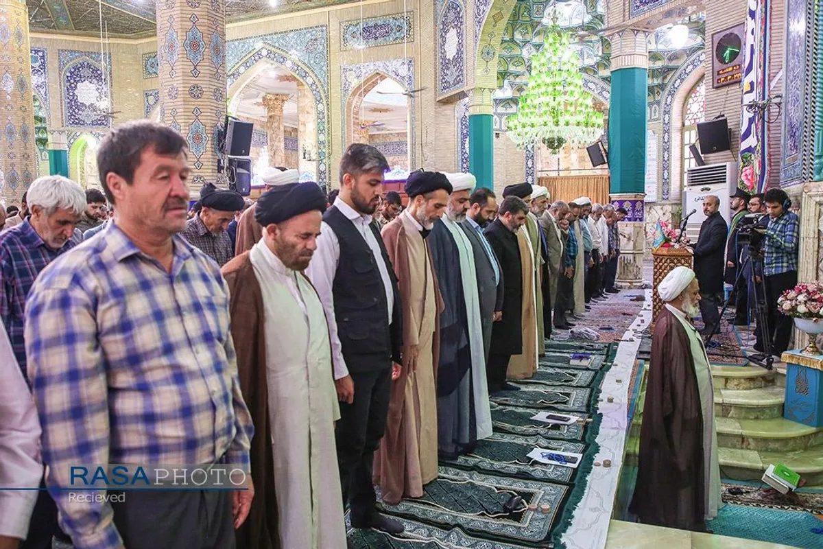 اقامه نماز عید سعید قربان در مسجد مقدس جمکران