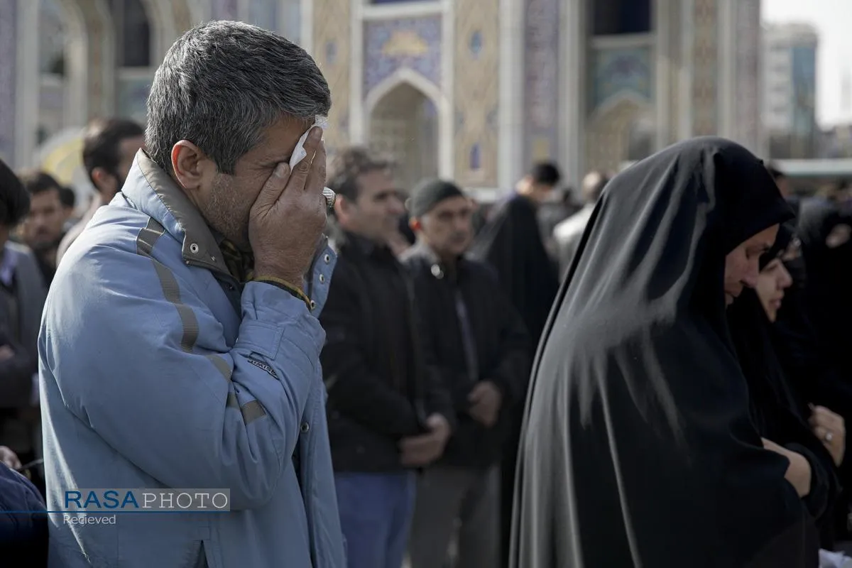مجلس عزای شهادت رهبر معظم انقلاب (ره) در حرم مطهر رضوی
