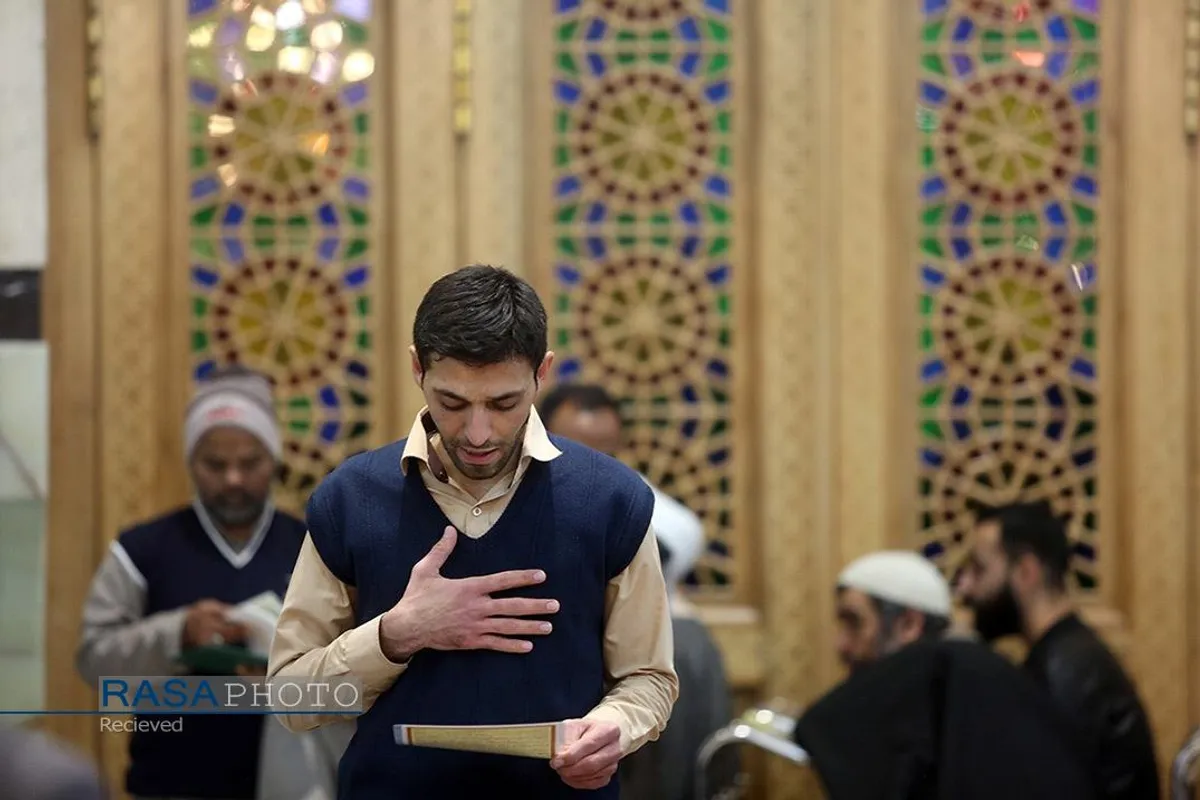 حال و هوای حرم کریمه اهلبیت (ع) در شب میلاد حضرت امام محمد باقر (علیه&zwnj;السلام)