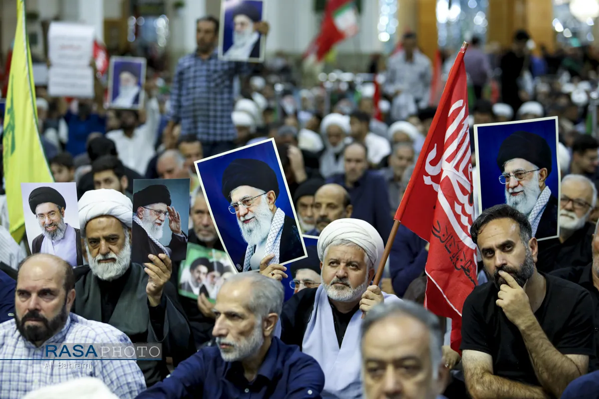 مراسم بزرگداشت چهلم تشییع و تدفین &laquo;آقای شهید ایران&raquo; در قم
