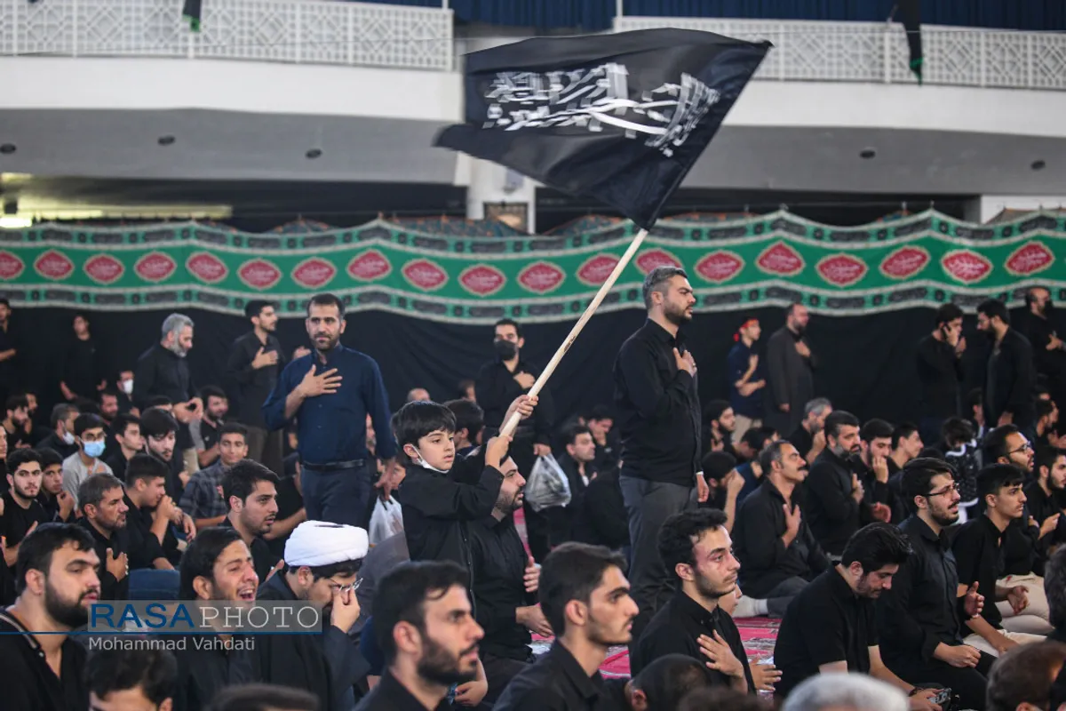 عزاداری روز هفتم محرم ۱۴۴۴ در هیئت کف العباس (ع) قم