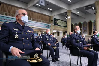 دیدار فرماندهان و کارکنان نیروی هوایی و پدافند هوایی ارتش با فرمانده کل قوا