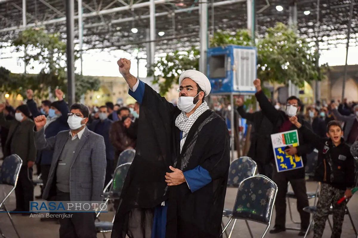 بزرگداشت سالروز حماسه ۹دی در شیراز&lrm;&lrm;