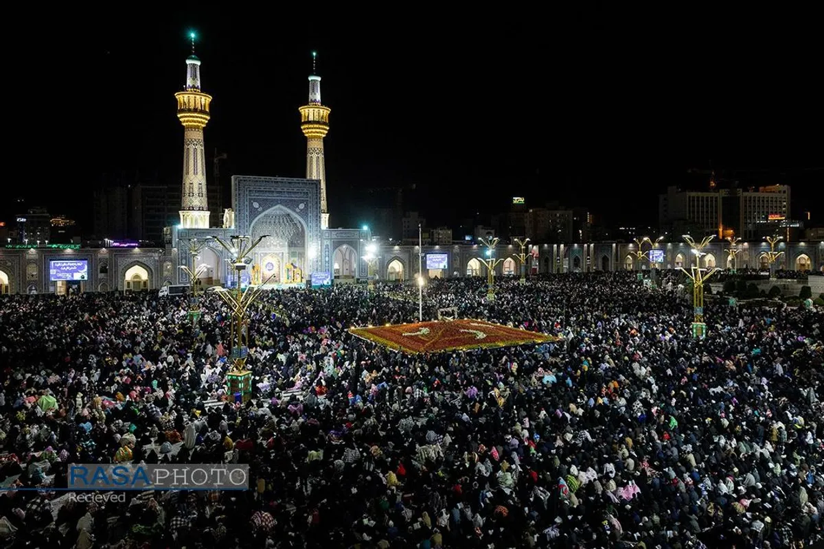 احیا شب ۲۱ ماه مبارک رمضان در حرم مطهر رضوی