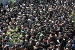 عزاداری روز شهادت حضرت امام جعفر صادق (ع) و تشییع پیکر شهید دفاع مقدس در قم