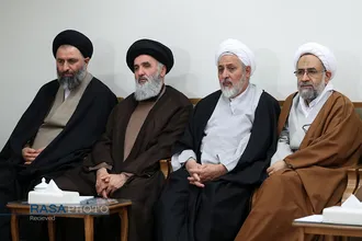 دیدار دست&zwnj;اندرکاران کنگره بزرگداشت شهدای روحانی با رهبر انقلاب