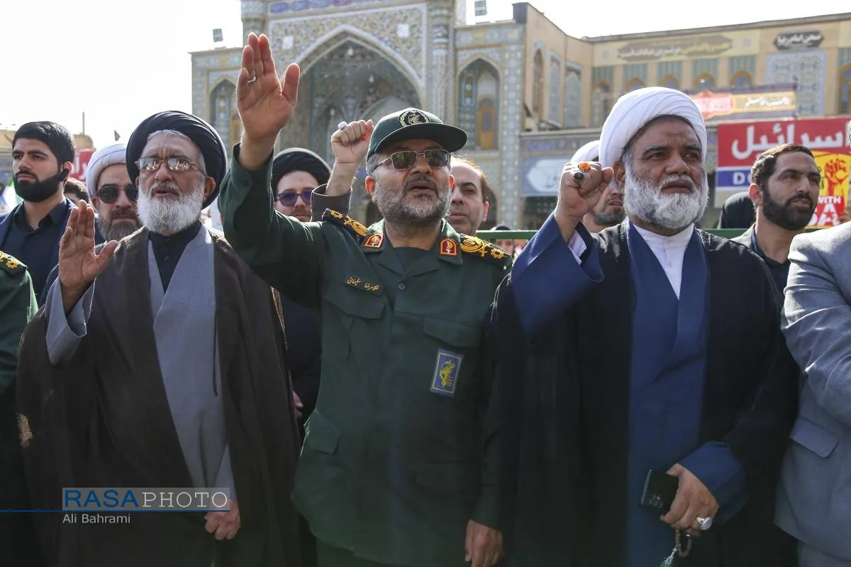راهپیمایی یوم الله ۱۳ آبان در قم
