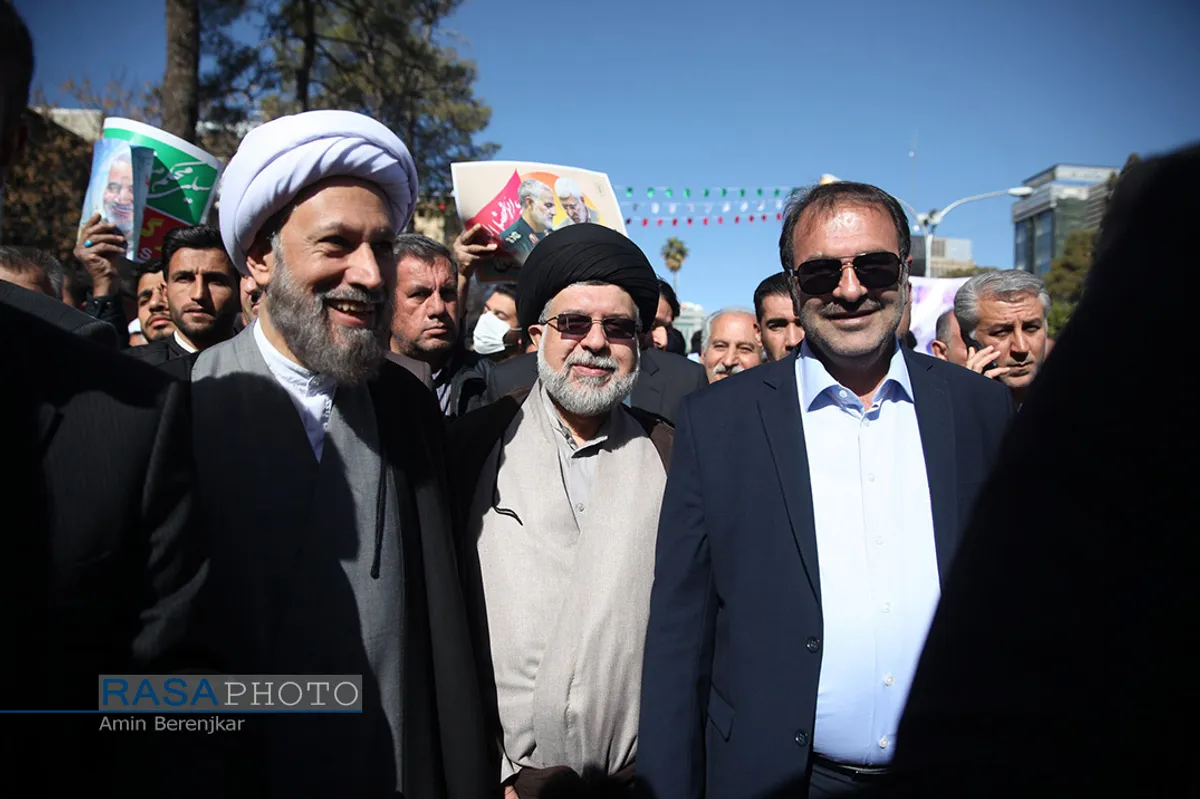 فجر سلیمانی | راهپیمایی با شکوه مردم شیراز در روز ۲۲ بهمن