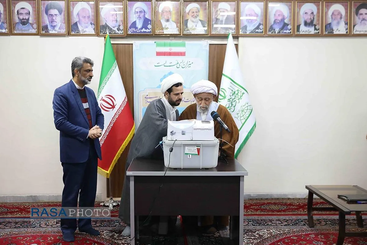مشارکت جمعی از علما و اعضای جامعه مدرسین در انتخابات