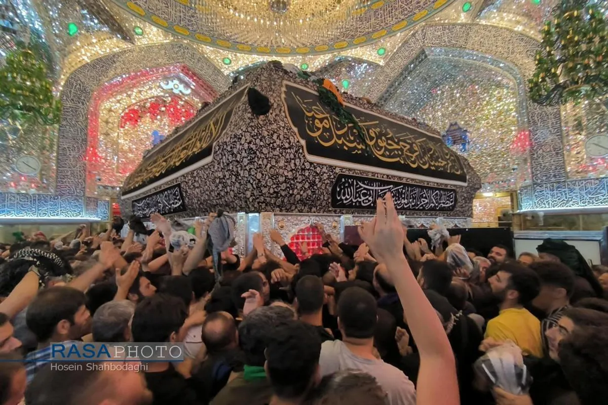 حال و هوای حرم امیرالمومنین (ع) در آستانه اربعین حسینی (ع)