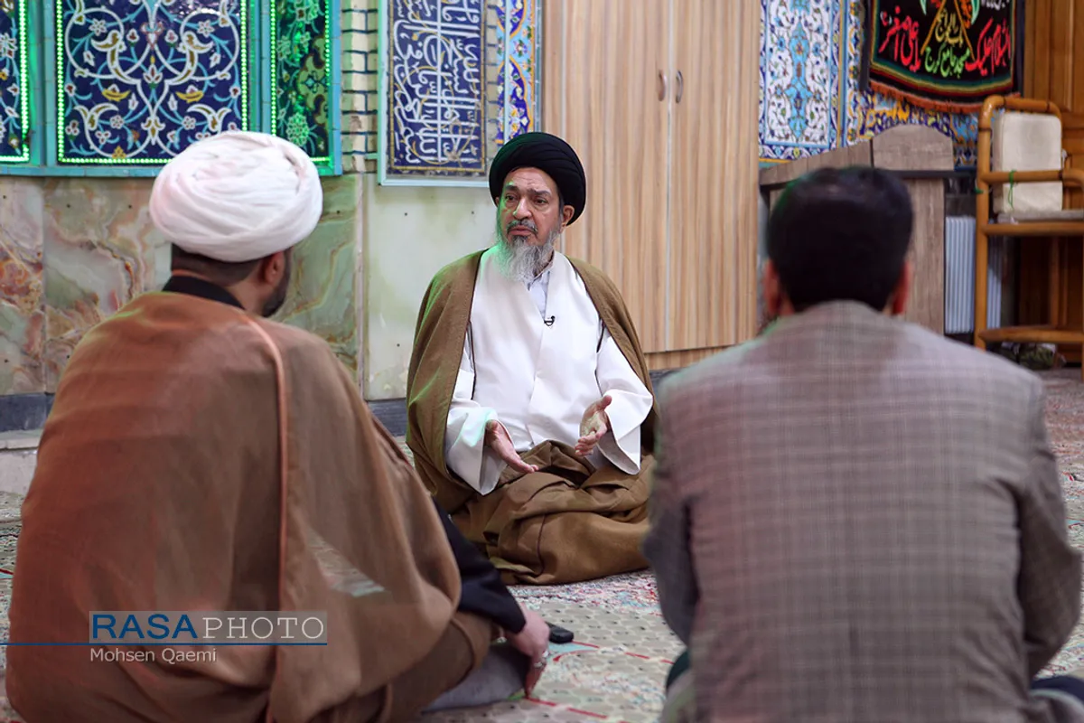 دیدار مسؤولان خبرگزاری رسا با امام جماعت مسجد جامع کرج