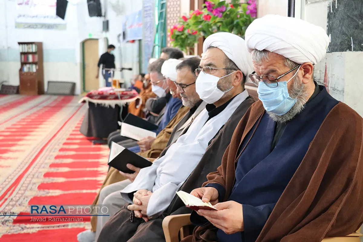 مراسم تشییع پیکر آیت الله سیدمحمود ترابی در دامغان&lrm;&lrm;