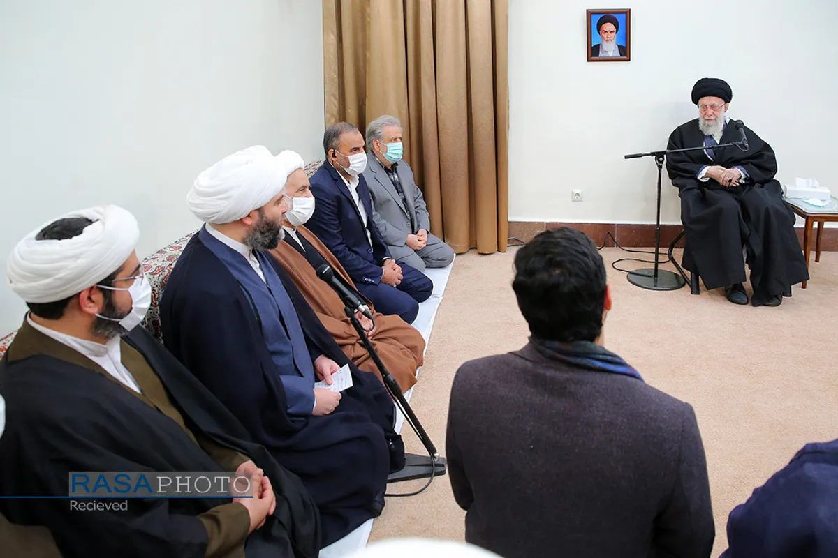 دیدار جمعی از مسئولین سازمان تبلیغات اسلامی با رهبر معظم انقلاب