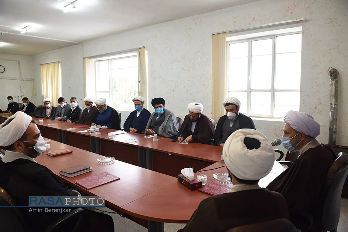 مراسم معارفه معاونان حوزه علمیه استان فارس&lrm;