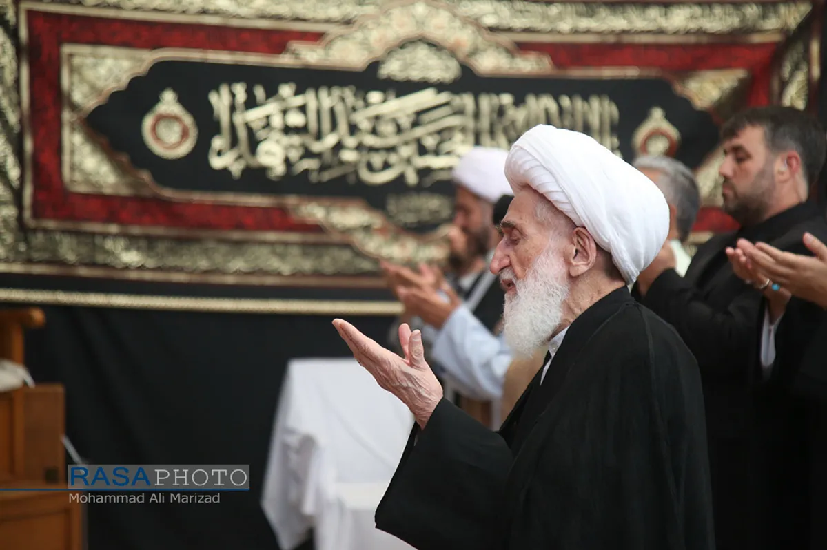 دیدار سردار اشتری فرمانده نیروی انتظامی با علماء و مراجع تقلید