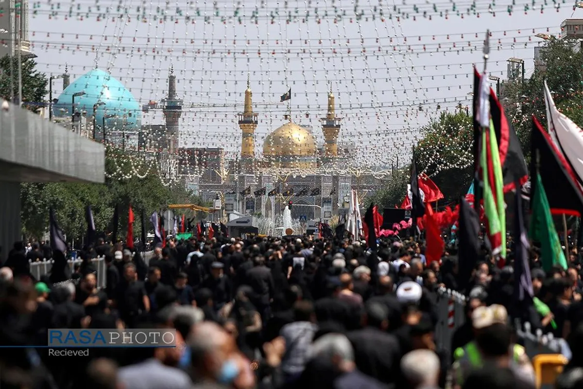 عزاداری روز عاشورای حسینی (ع) در مشهد