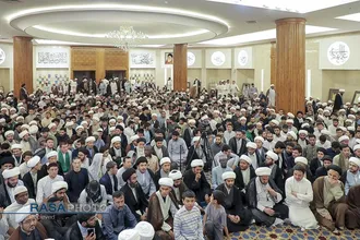سخنرانی حضرت آیت&zwnj;الله جوادی آملی در دار العلم امام خوئی در نجف اشرف
