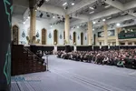 عزاداری شب شهادت حضرت فاطمه&zwnj;زهرا (سلام&zwnj;الله&zwnj;علیها) با حضور رهبر انقلاب