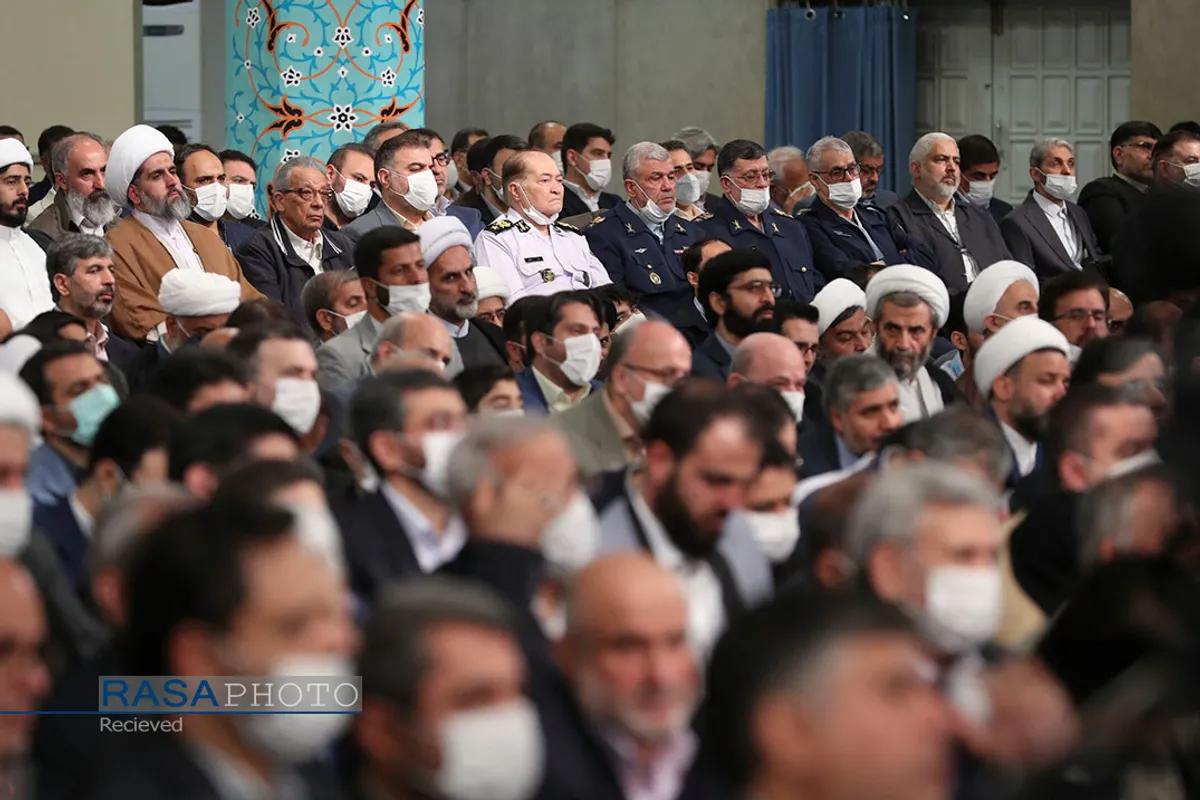 دیدار مسئولان نظام و سفرای کشور&zwnj;های اسلامی با مقام معظم رهبری
