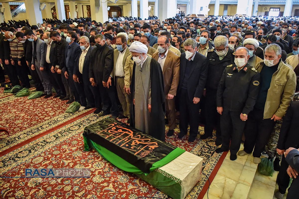 تشییع پیکر شهید علی&zwnj;اکبر رنجبر در شیراز&lrm;&lrm;