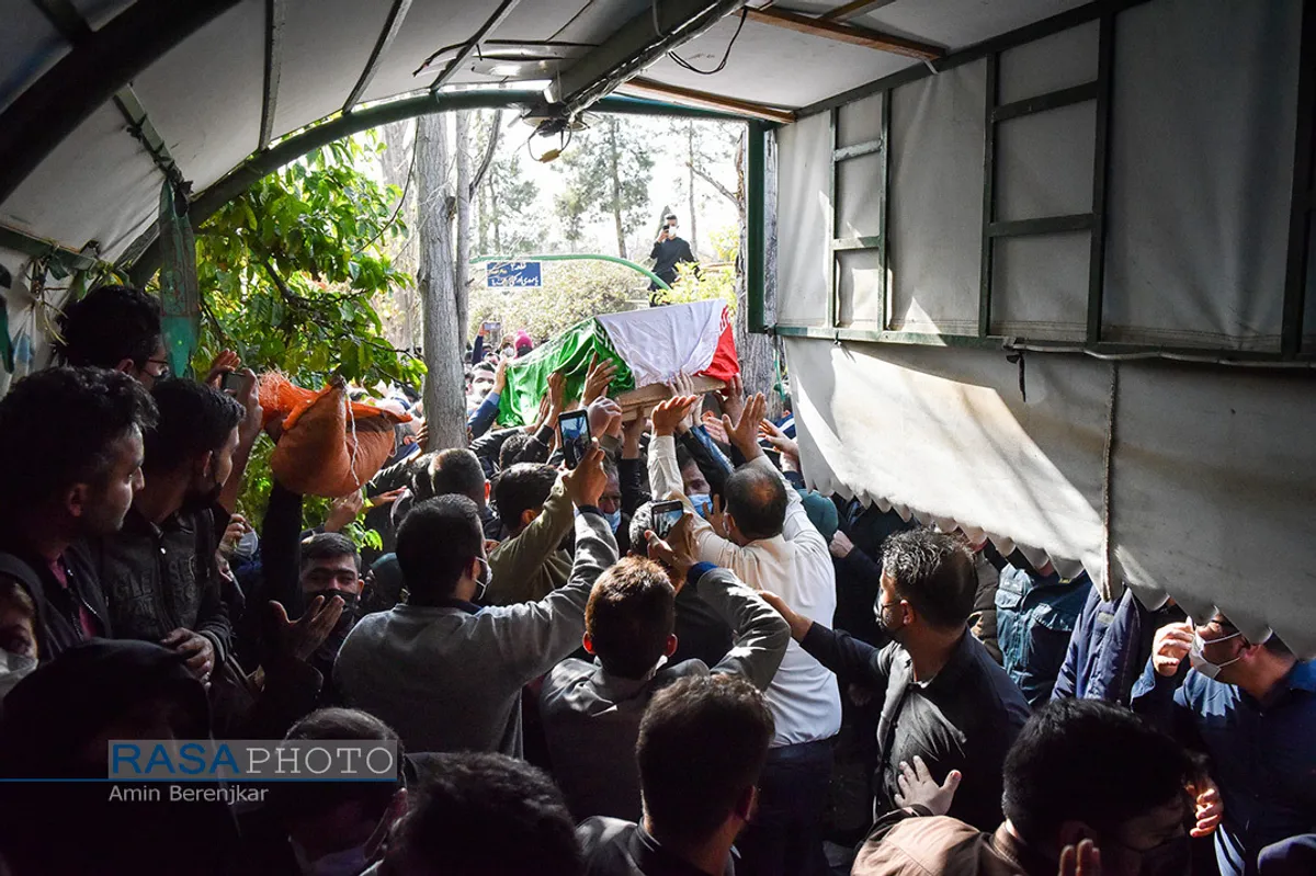 تشییع پیکر شهید علی&zwnj;اکبر رنجبر در شیراز&lrm;&lrm;