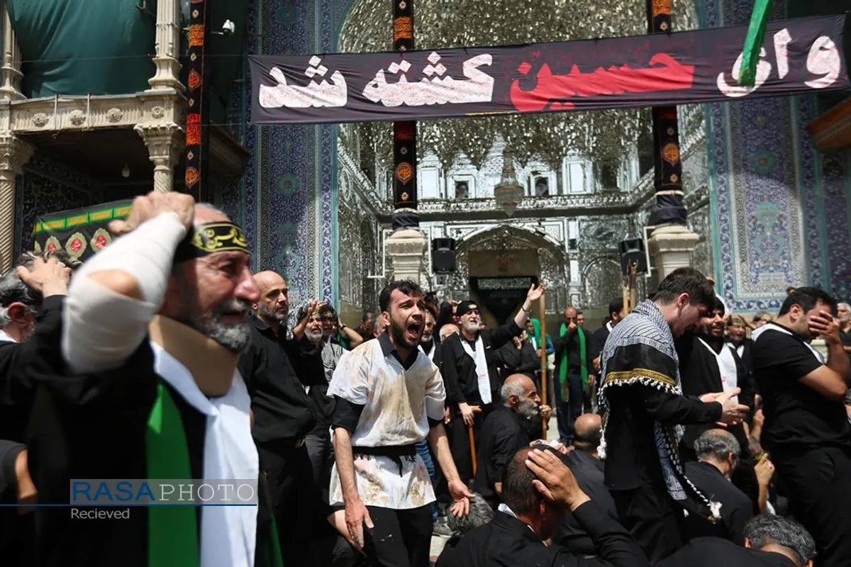 عزاداری روز عاشورای حسینی (ع) در قم
