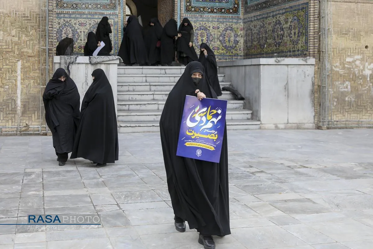اجتماع حماسی مردم انقلابی قم در یوم الله نهم دی