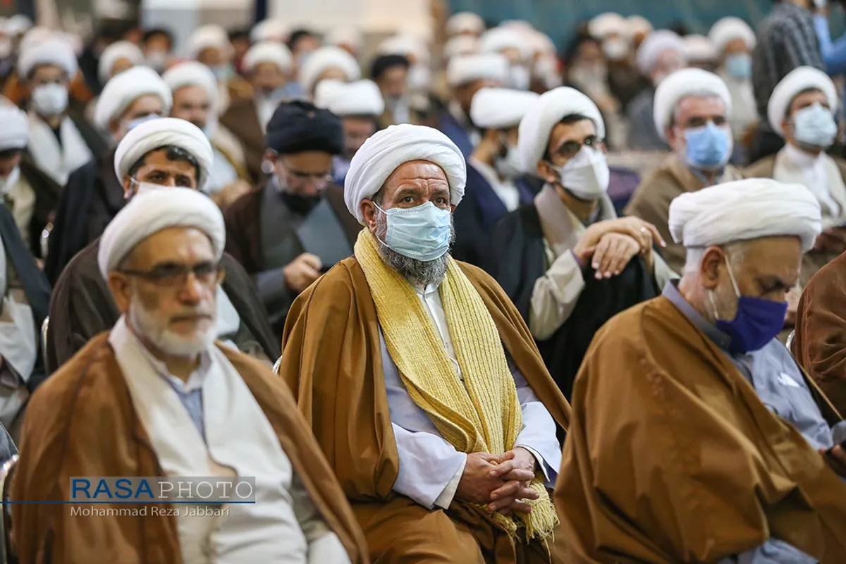 همایش اساتید سطوح عالی حوزه&zwnj;های علمیه قم با موضوع "جهاد تبیین"