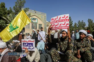 اجتماع بزرگ حوزویان در محکومیت حمله صهیونیست&zwnj;ها به لبنان