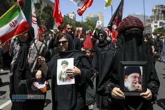 قیام خراسان در تشییع میلیونی رهبر شهید انقلاب اسلامی