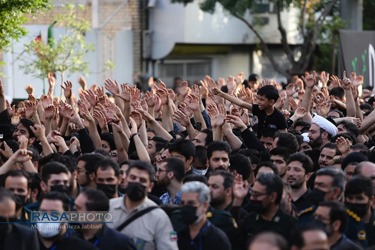 عزاداری روز شهادت حضرت امیرالمومنین علی (علیه السلام) با حضور حضرت آیت الله وحید خراسانی