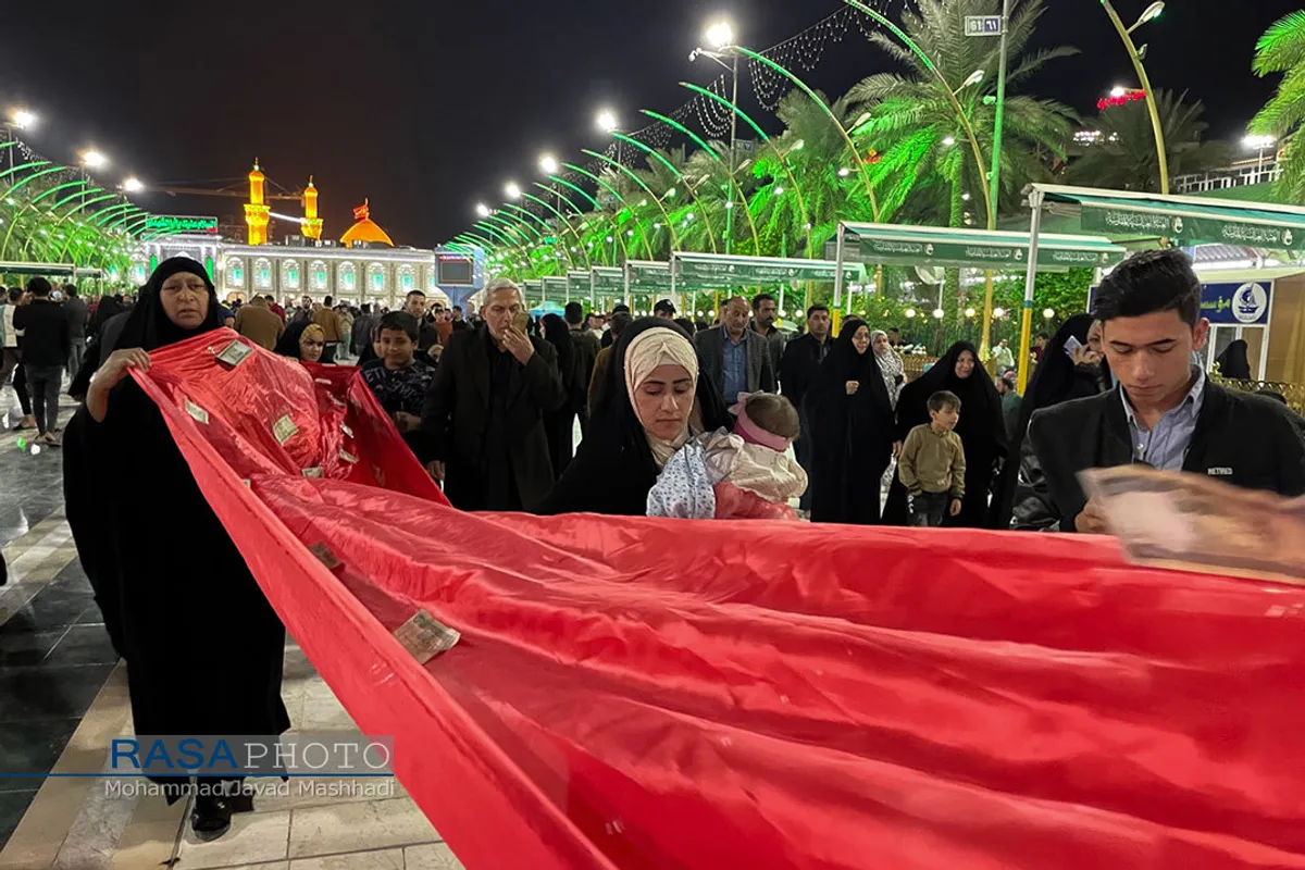 حال و هوای کربلای معلی در شب جمعه
