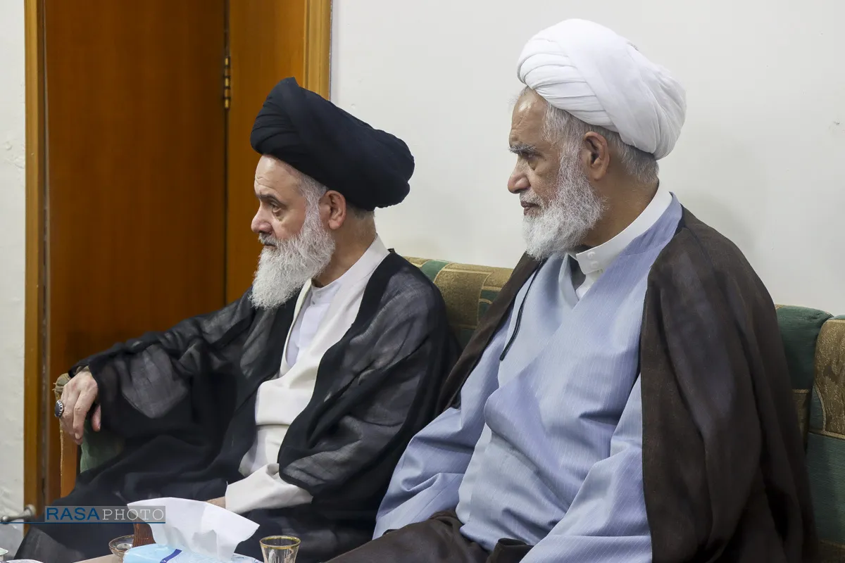دیدار هیئت اعزامی از سوی رهبر معظم انقلاب با علماء نجف
