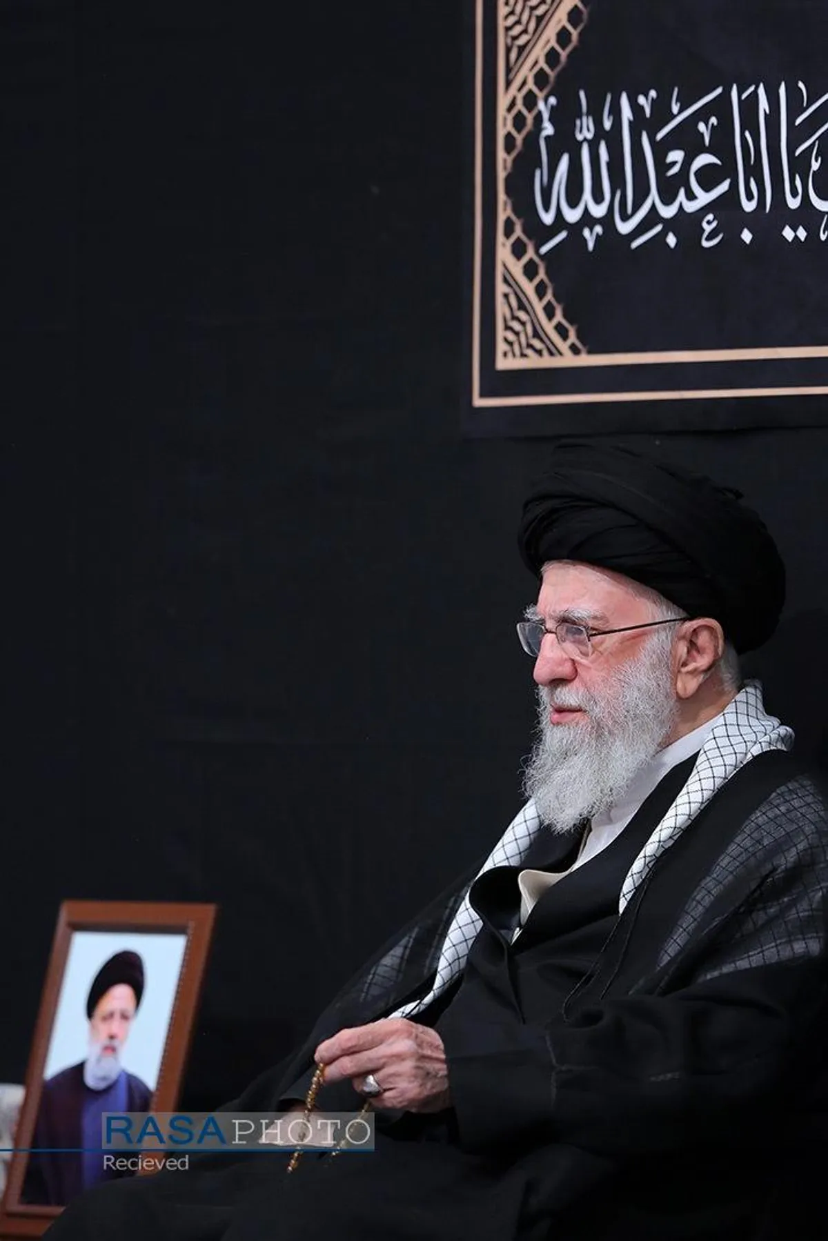 اولین شب عزاداری حضرت اباعبدالله الحسین (علیه&zwnj;السلام) با حضور رهبر انقلاب