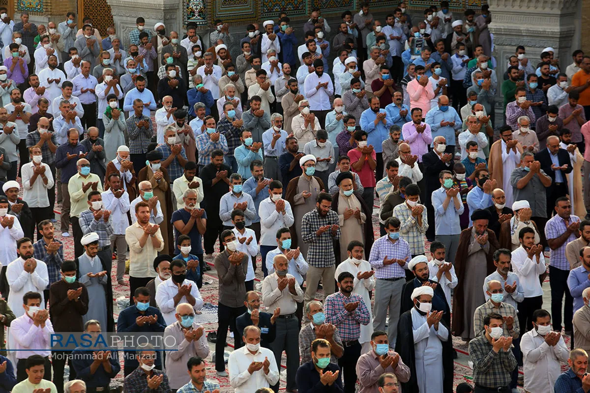 اقامه نماز عید سعید قربان در قم به امامت آیت الله سعیدی