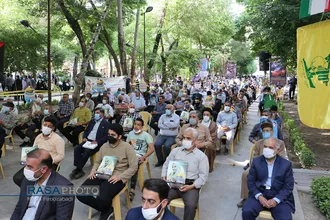 تجمع مردم اصفهان در حمایت از مقاومت فلسطین و مردم افغانستان&lrm;