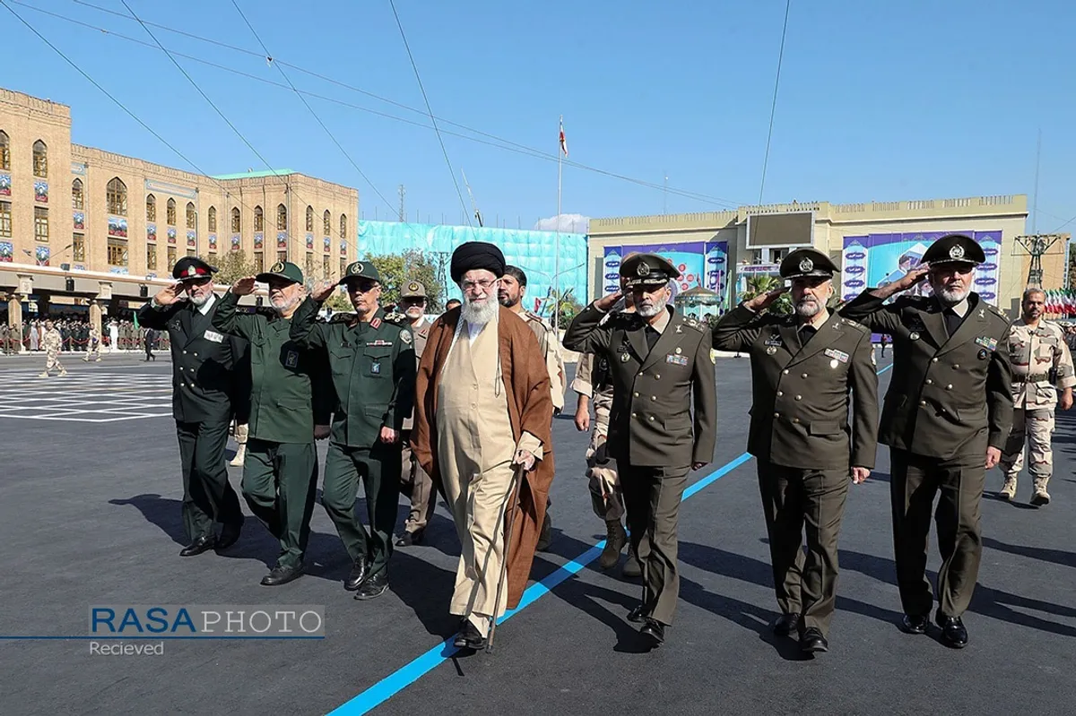 مراسم مشترک دانش&zwnj;آموختگی دانشگاه&zwnj;های افسری با حضور فرمانده کل قوا