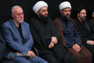 مراسم عزاداری روز اربعین هیئت&zwnj;های دانشجویی در حضور رهبر انقلاب