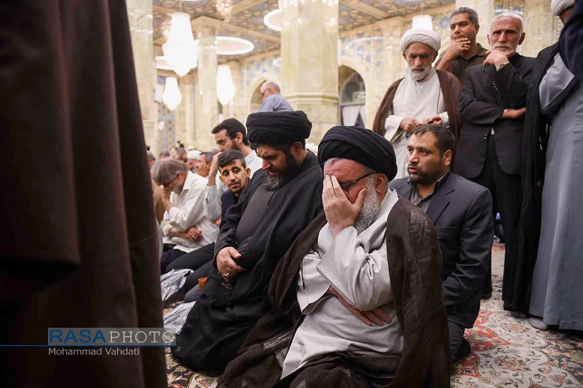 مراسم بزرگداشت شهید آیت الله سلیمانی در قم